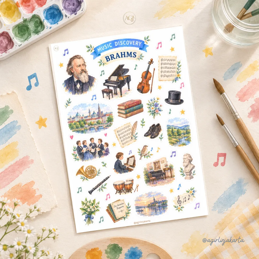 Brahms Stickers