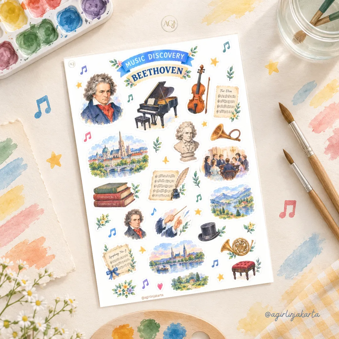 Beethoven Stickers