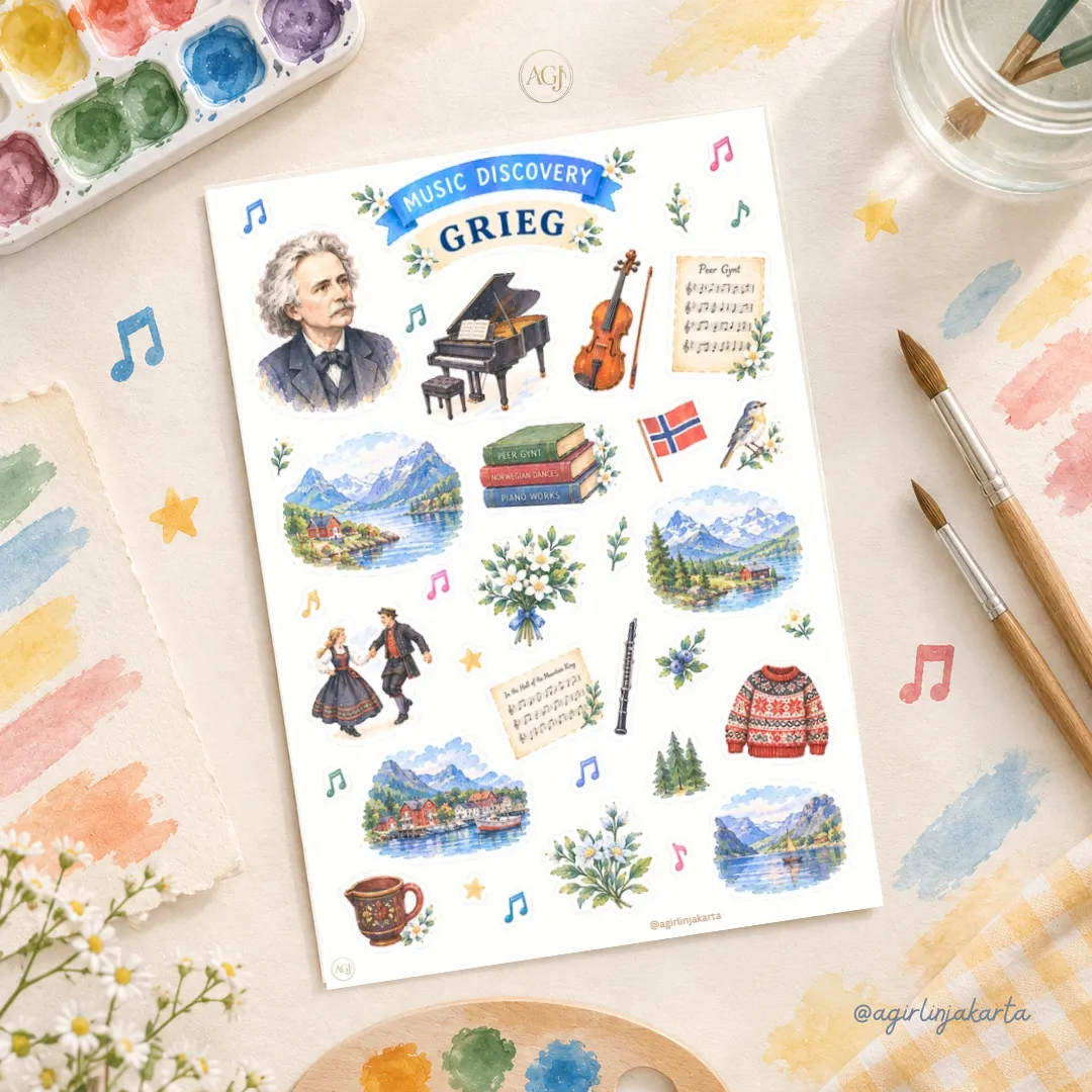Grieg Stickers