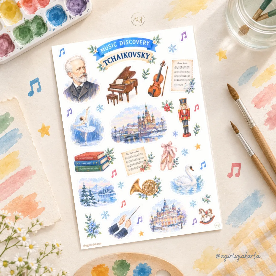 Tchaikovsky Stickers