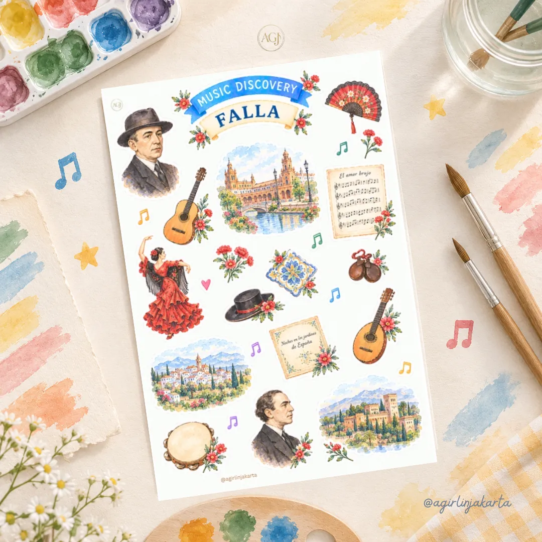 Falla Stickers Sheet