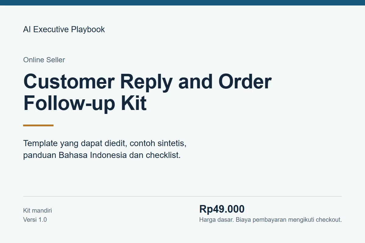 Customer Reply & Follow-up Kit