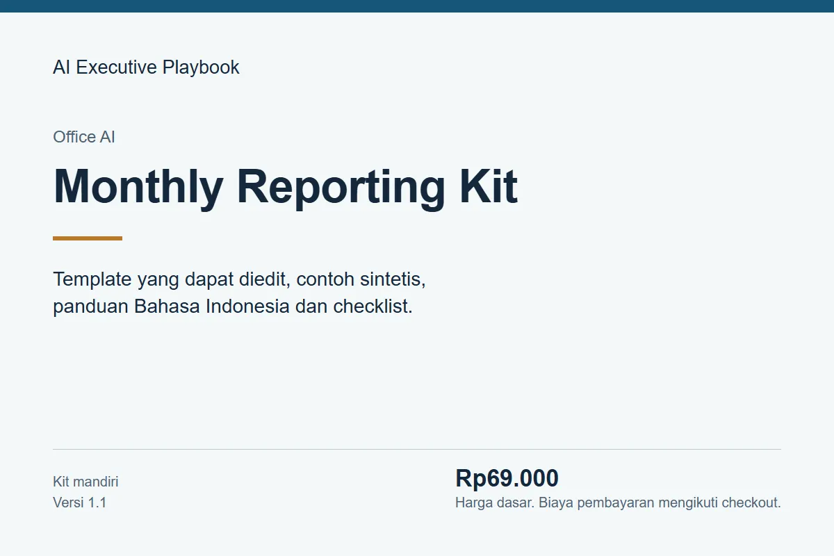 Monthly Reporting Kit