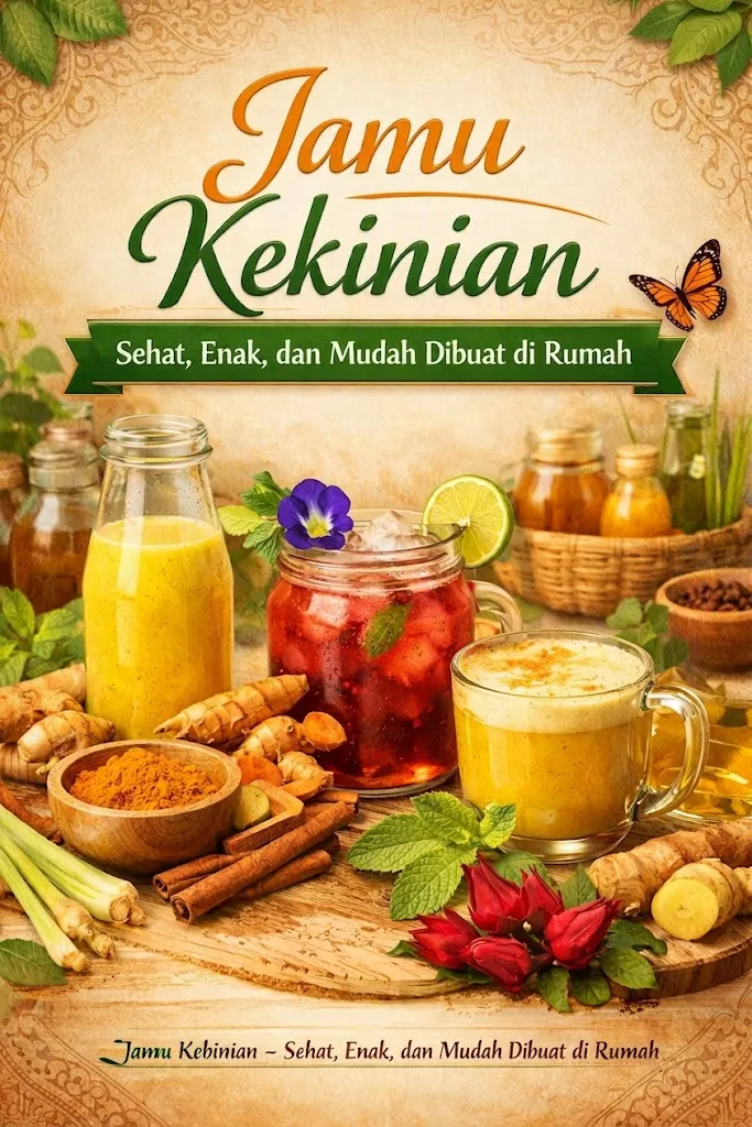 Jamu Kekinian Sehat, Enak, dan Mudah Dibuat di Rumah