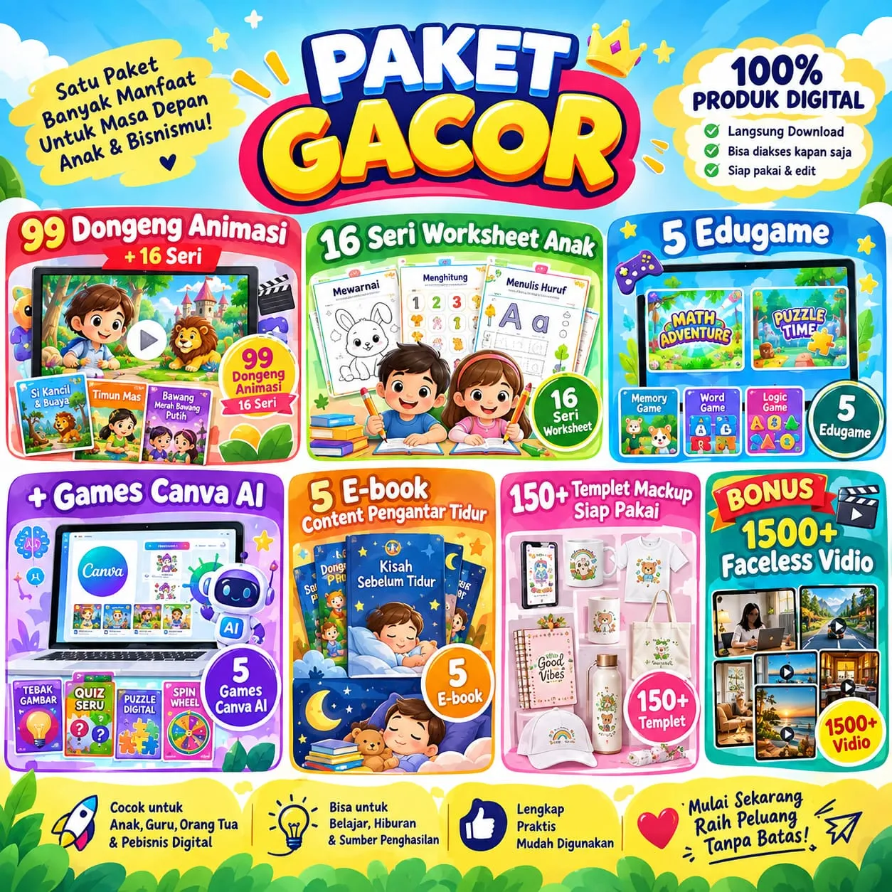 PAKET GACOR | best seller paling top buat di jual kembali