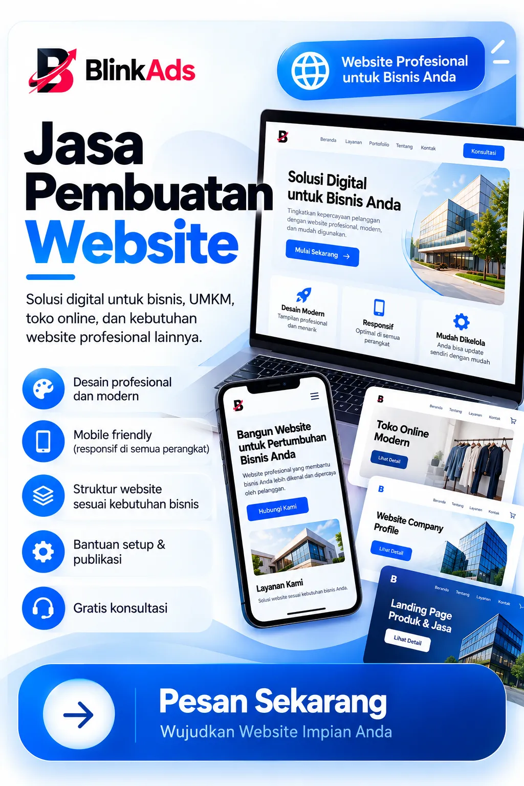 🌐 Jasa Pembuatan Website
