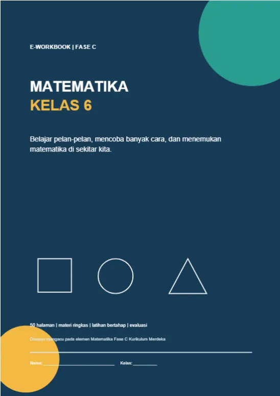 E-Book Matematika SD dengan Latihan Soal