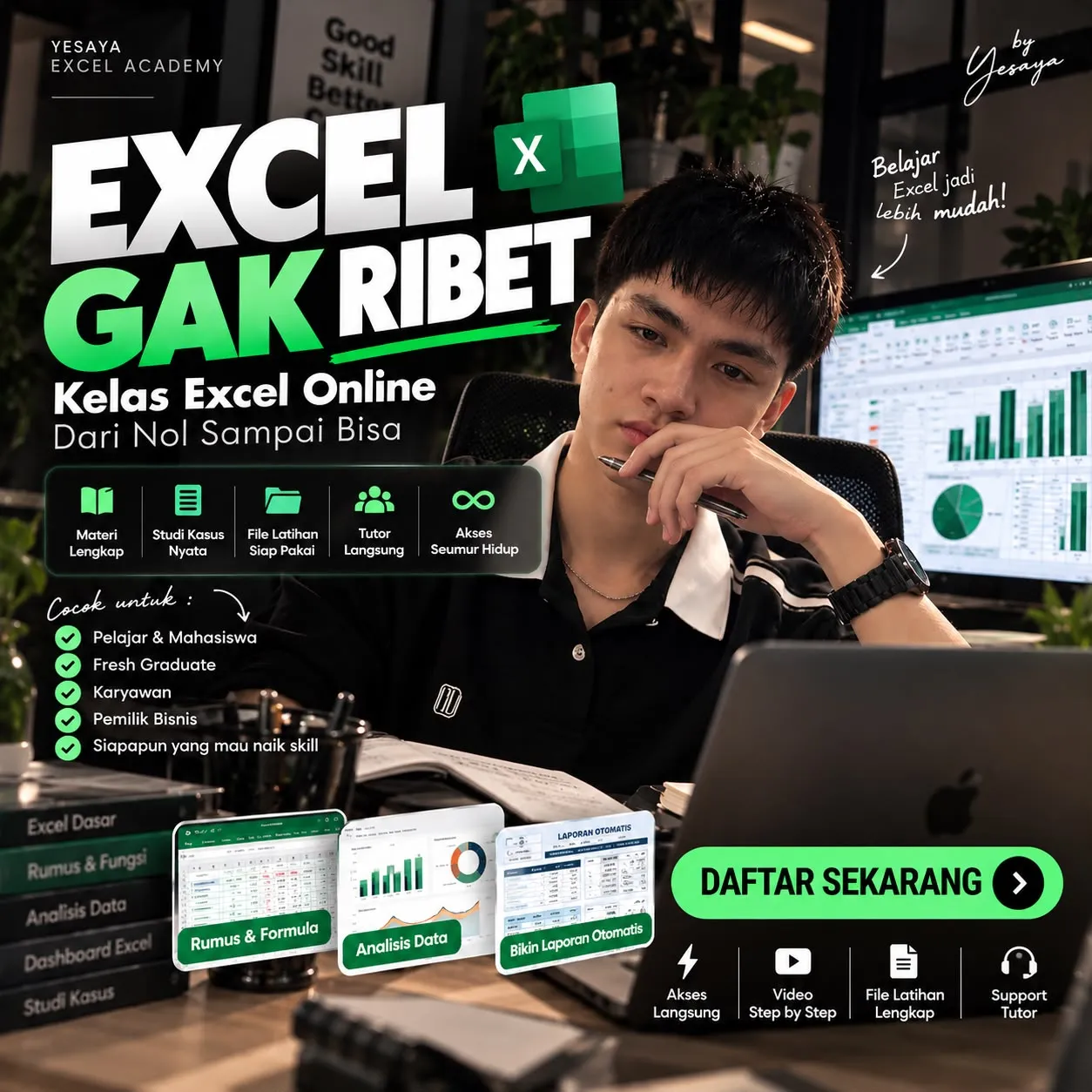 Kelas Excel dari Nol Sampai Mahir | Batch 7