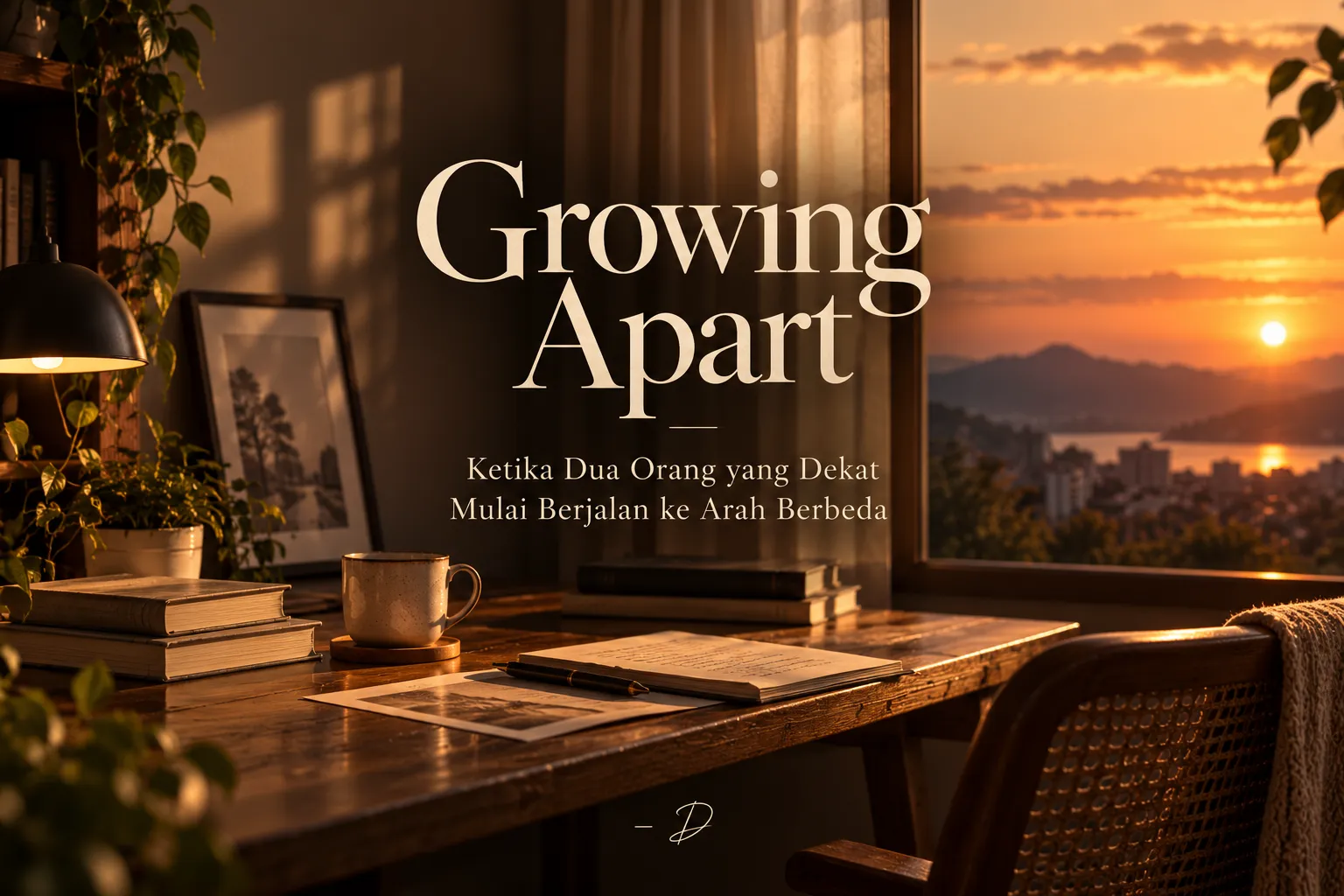 Growing Apart: Ketika Dua Orang yang Dekat Mulai Berjalan ke Arah Berbeda