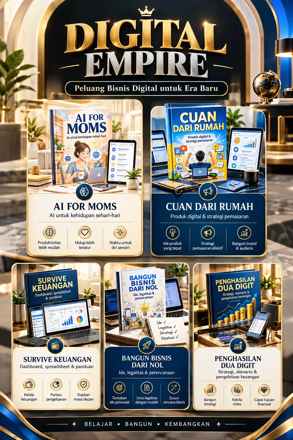 DIGITAL EMPIRE — Panduan Peluang Bisnis Digital untuk Era Baru