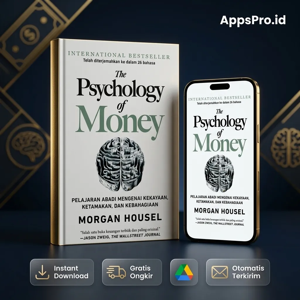 EBOOK The Psychology of Money - Morgan Housel (PDF) | Instant Download | Best Seller